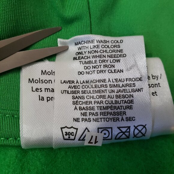 Pretty Sweet Green Pilsner Beer Zip Up Hoody - Picture 5 of 13